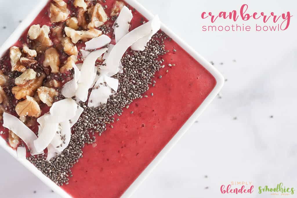 Cranberry Smoothie Bowl Recipe | Cranberry Smoothie Bowl Recipe | 31 | Green Smoothie Recipes