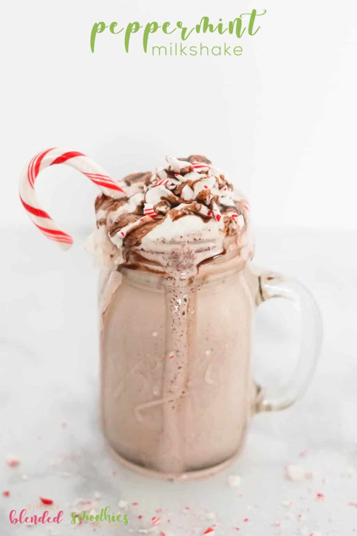 How To Make A Knock-Off Peppermint Shake - Peppermint Milkshake - Pappermint Shake Recipe
