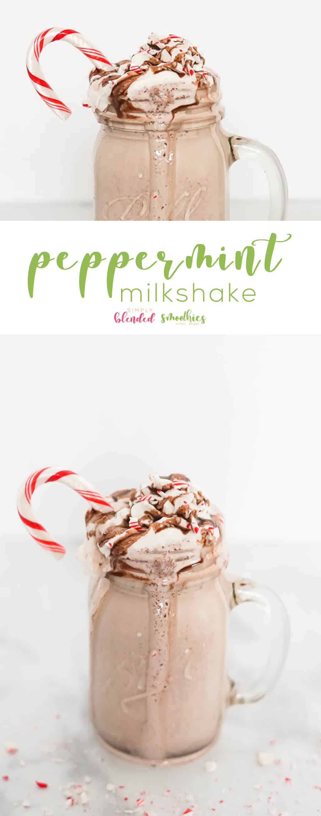 Peppermint Shake Recipe - A Delicious Knock-Off That Is Better Then You Can Buy Out - A Delicious Peppermint Milkshake Recipe
