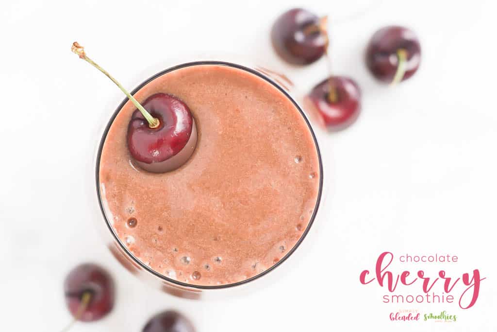 Chocolate Cherry Smoothie Recipe | Chocolate Cherry Smoothie | 32 | Blueberry Banana Smoothie