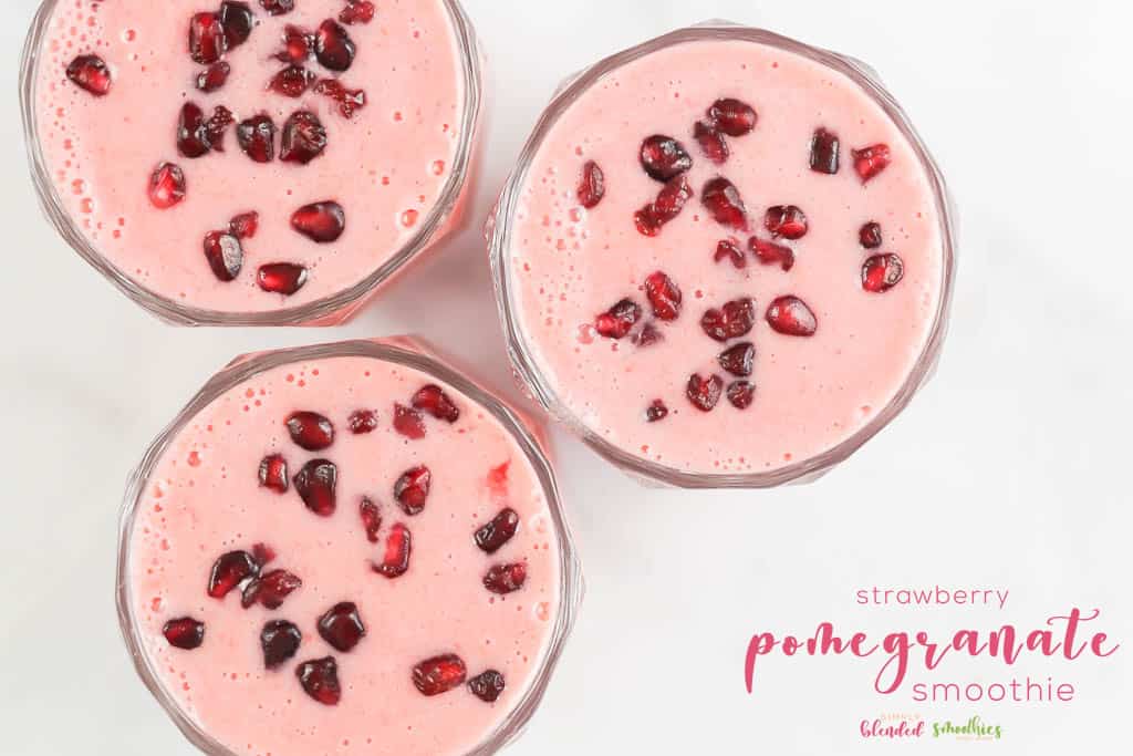 Strawberry Pomegranate Smoothie Recipe