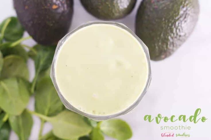 Avocado Smoothie A Delicious Healthy Smoothie | Delicious Green Smoothie Recipes | 9 | Green Smoothie Recipes