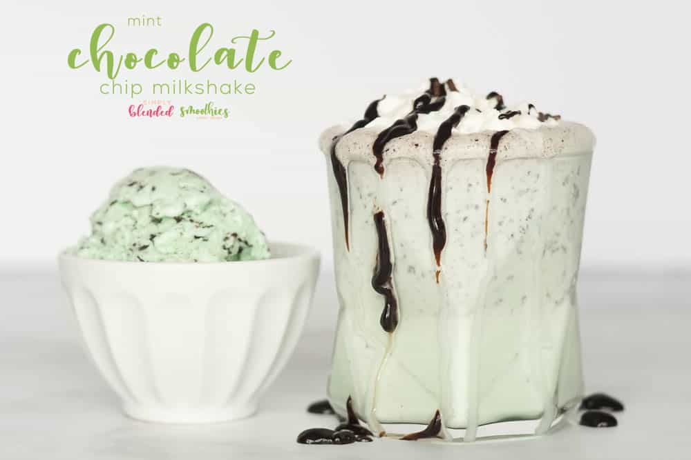 This Mint Chocolate Chip Milkshake Is Better Than Any Shamrock Shake | Mint Chocolate Chip Milkshake | 1 | Mint Chocolate Chip Milkshake