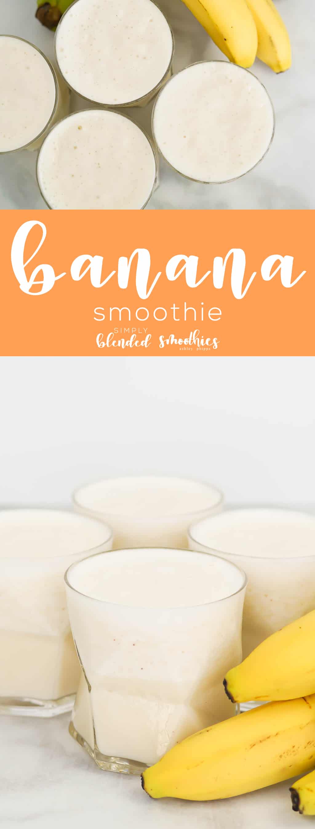Banana Smoothie - Family Favorite Easy And Delicious Banana Smoothie Recipe