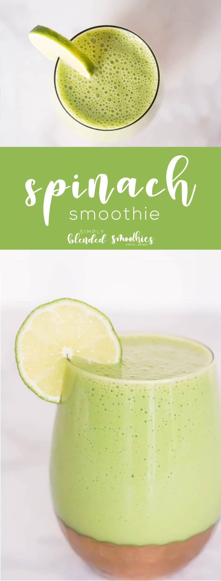 Easy Spinach Smoothie Recipe Simply Blended Smoothies