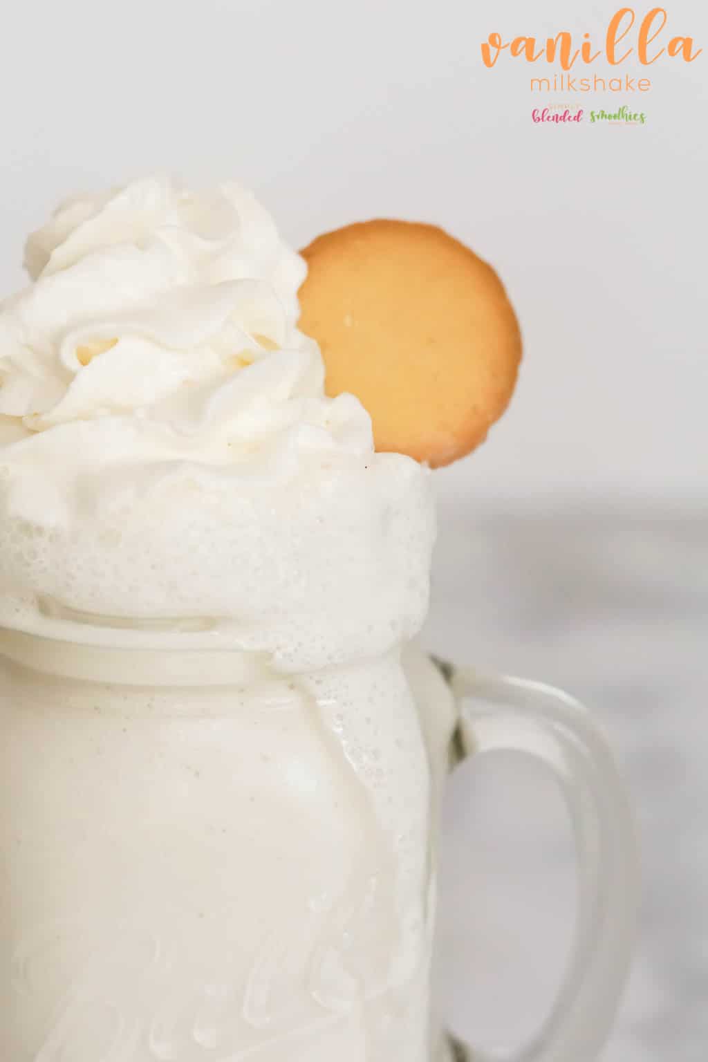 The Best Vanilla Milkshake - Baking Mischief