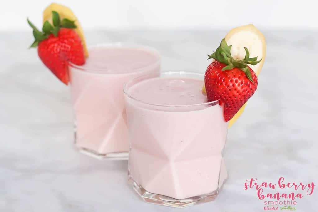 Easy Strawberry Banana Smoothie