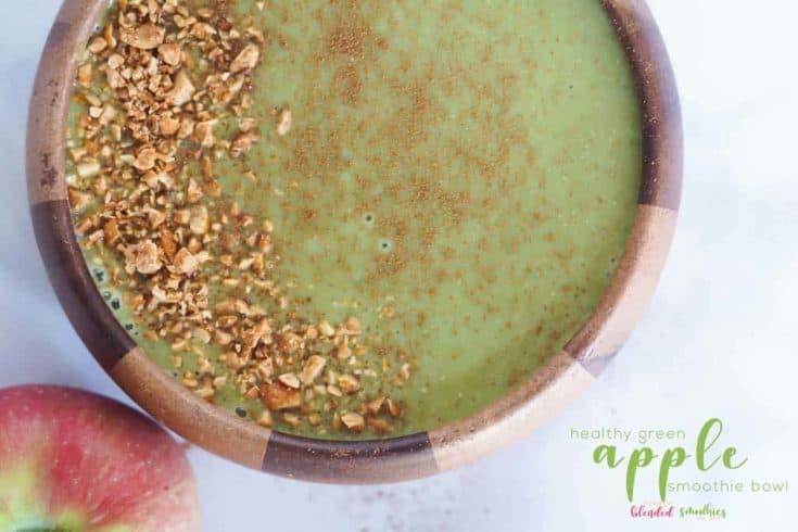 Green Apple Smoothie Bowl | Delicious Green Smoothie Recipes | 4 | Green Smoothie Recipes