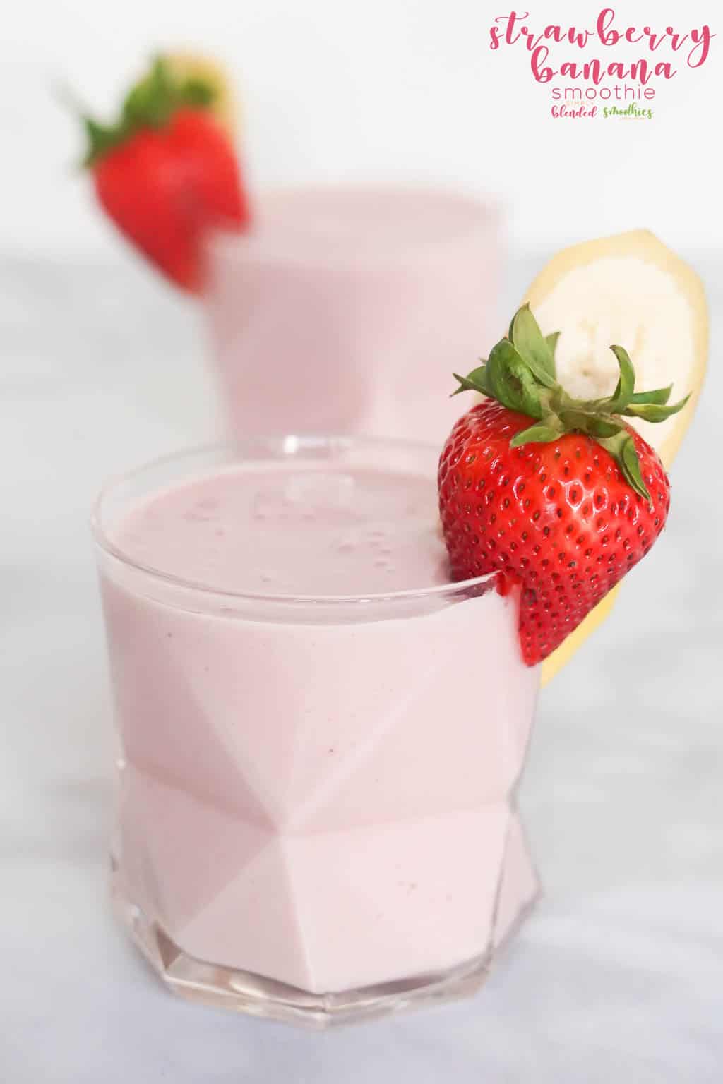 Simple And Delicious Strawberry Banana Smoothie