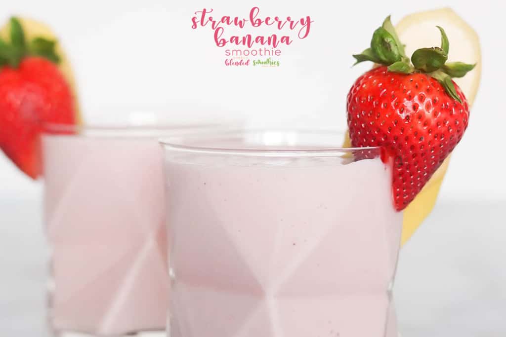 Strawberry Banana Smoothie | Strawberry Banana Smoothie | 9 | Green Smoothie Recipes