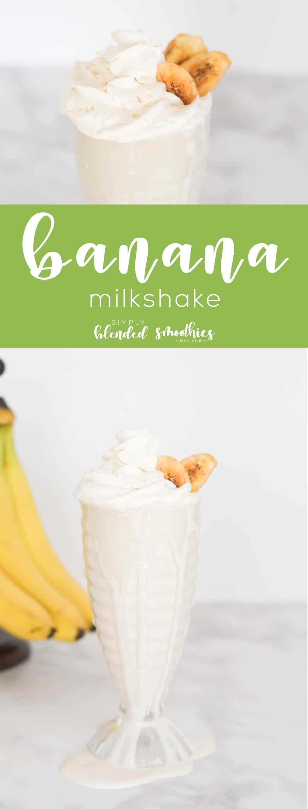 This Delicious Banana Milkshake Is Super Simple To Make Is So Delicious And It Only Takes A Few Ingredients To Make Yourself