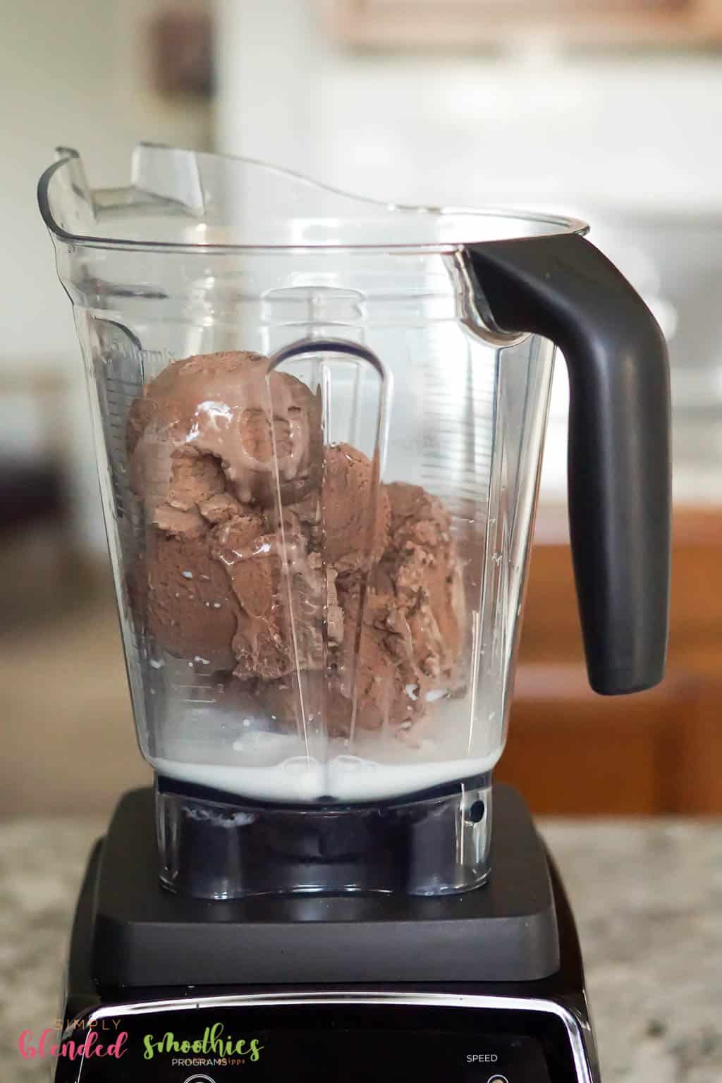 Chocolate Shake Ingredients In A Blender