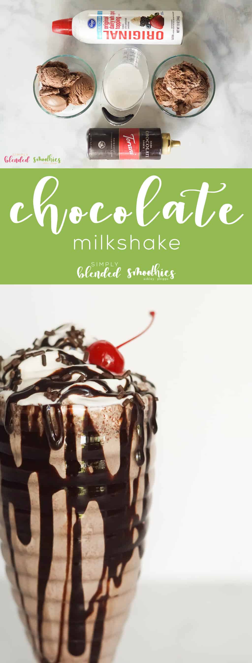 Chocolate Milkshake Recipe - This Chocolate Milkshake Recipe Is Rich And Delicious And So Easy To Make