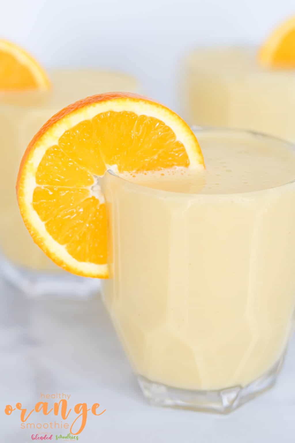 Healthy Orange Smoothie