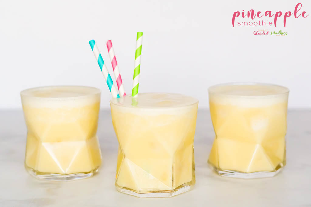 Pineapple Smoothie Recipe | Pineapple Smoothie | 2 | Blueberry Banana Smoothie