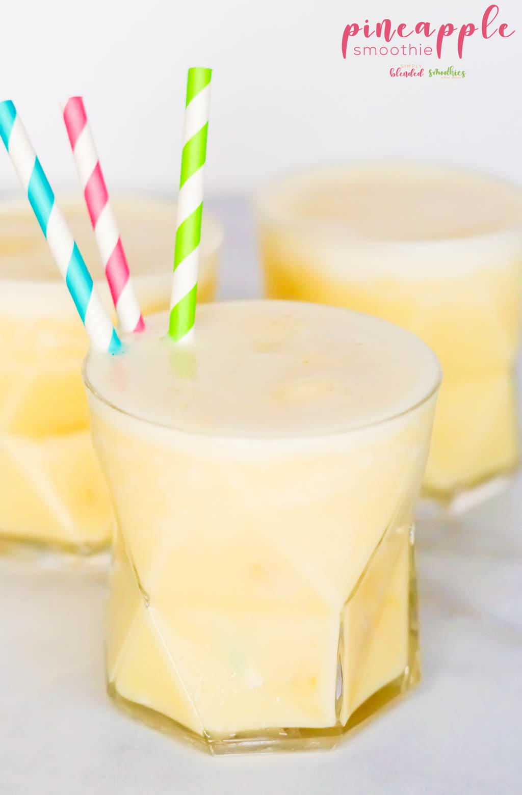 Pineapple Smoothie - With A Few Ingredients That Are Easy To Keep On Hand, You Can Make This Deliciously Refreshing Pineapple Smoothie And Feel Like You'Re Sitting At The Beach