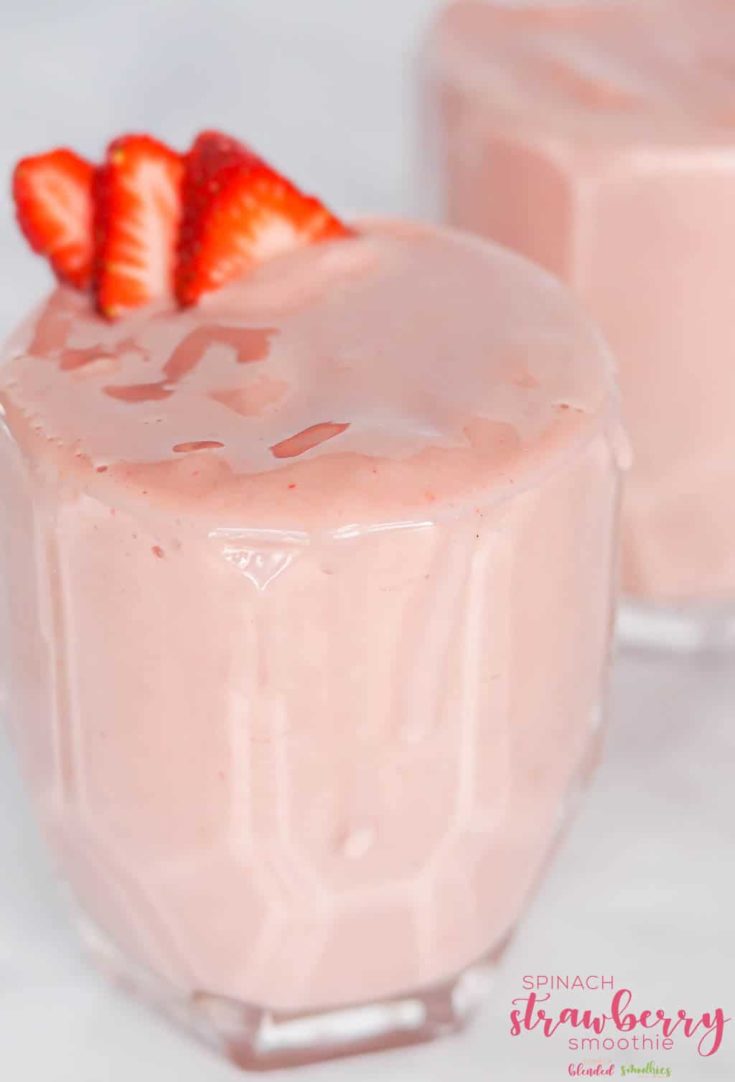 Delicious Strawberry Spinach Smoothie