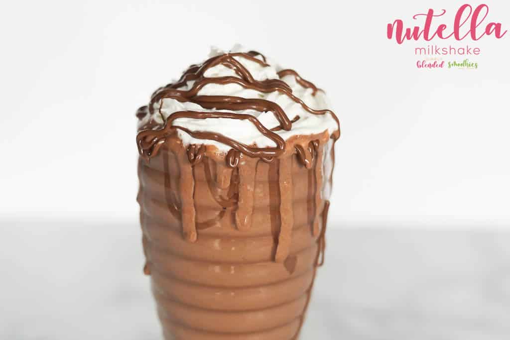 Nutella Milkshake Recipe
