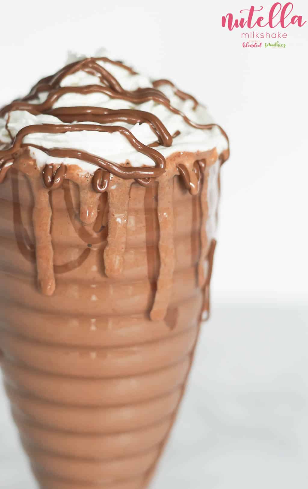 Nutella Milkshake - Scrumptious Nutella Milkshake