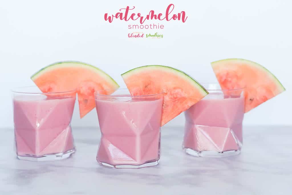 Easy Watermelon Smoothie Recipe