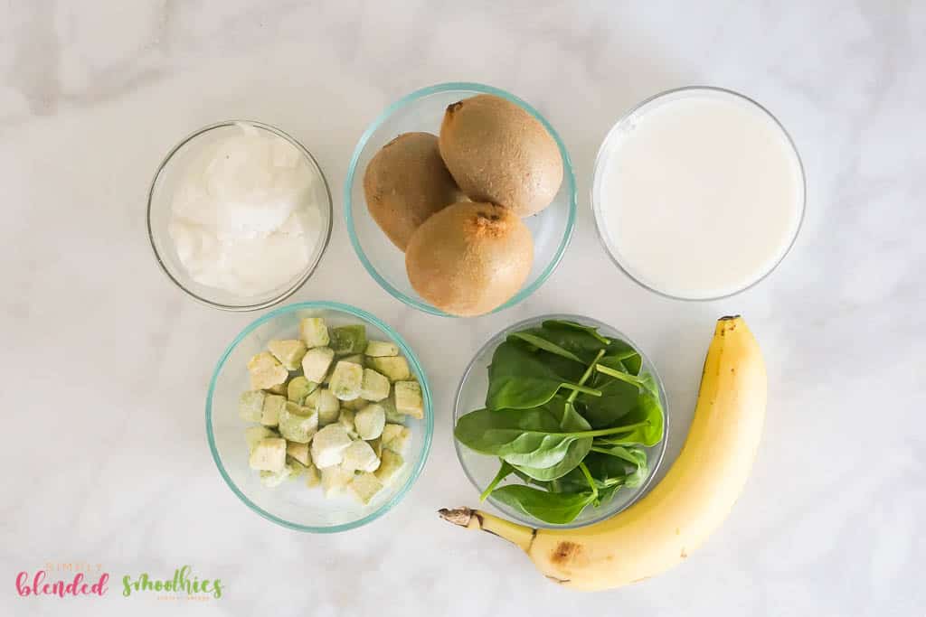 Kiwi Smoothie Ingredients