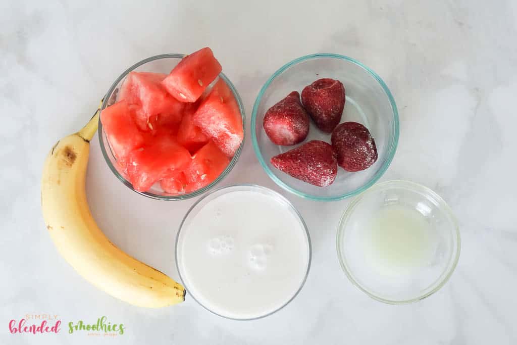 Watermelon Smoothie Ingredients