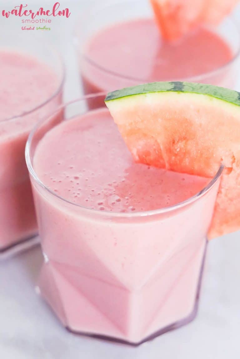 Easy Watermelon Smoothie Recipe Simply Blended Smoothies