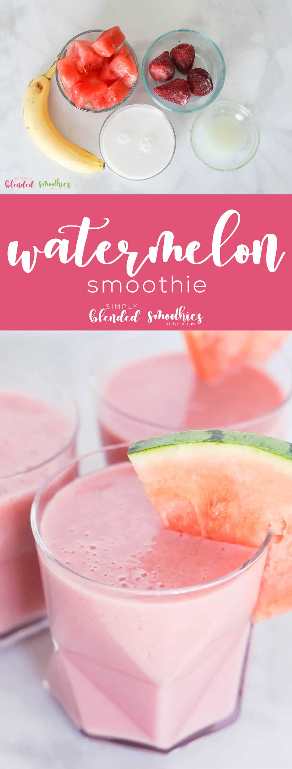 Watermelon Smoothie - This Watermelon Smoothie Is A Fresh And Delicious Drink Especially During The Summer