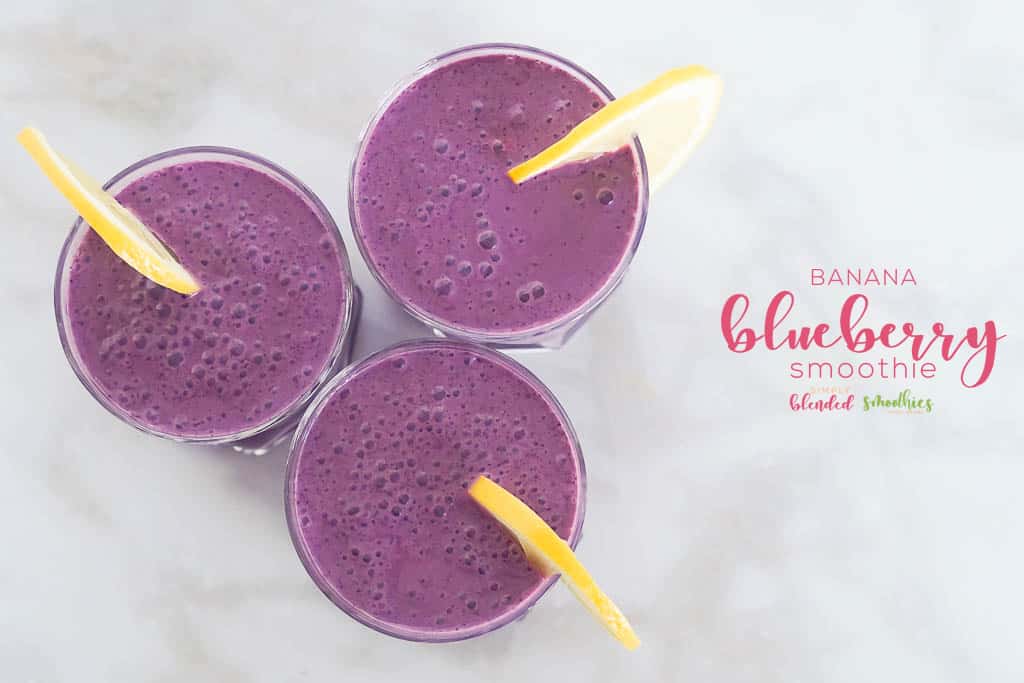 Banana Blueberry Smoothie