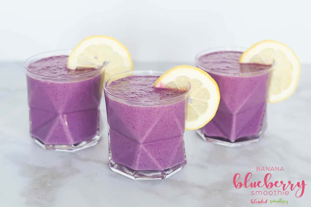 Blueberry Banana Smoothie Recipe | Blueberry Banana Smoothie | 34 | Green Smoothie Recipes