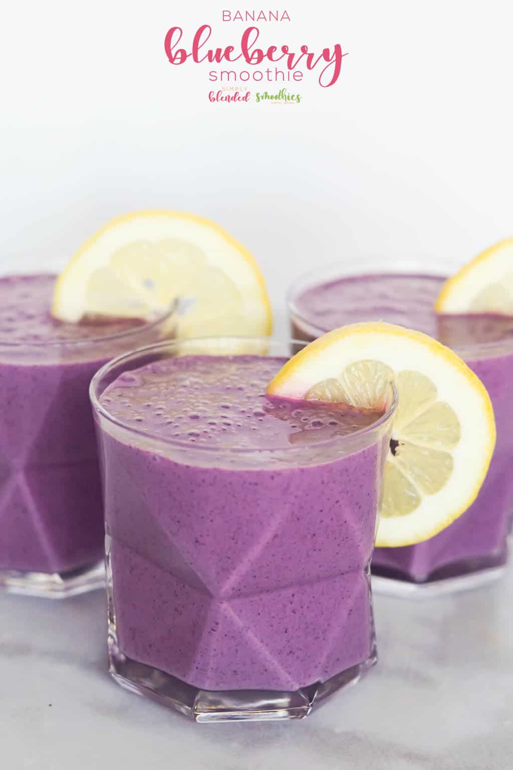 Blueberry Banana Smoothie - An Easy And Delicious Blueberry Smoothie Recipe