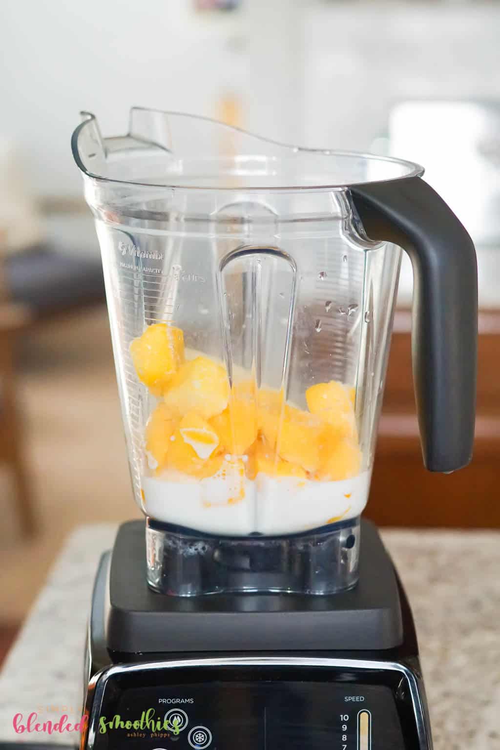 Mango Smoothie Ingredients In Blender