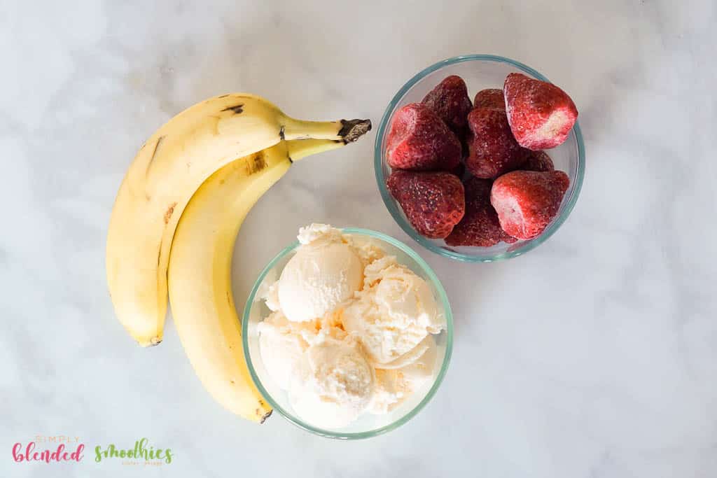 Strawberry Banana Milkshake | Simply Blended Smoothies