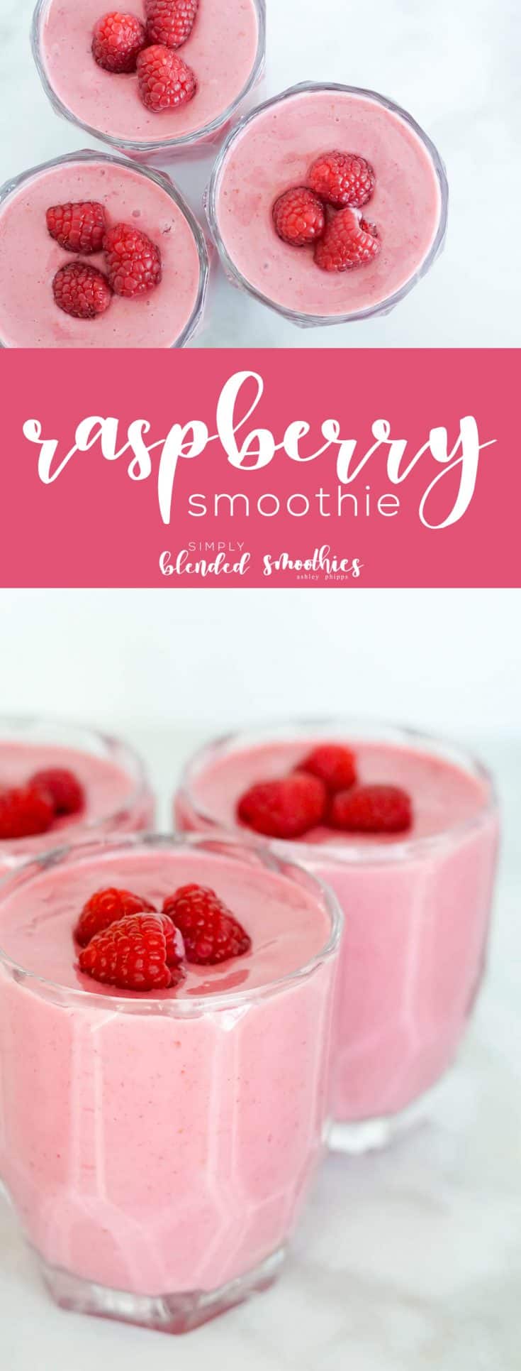 Raspberry Smoothie Simply Blended Smoothies