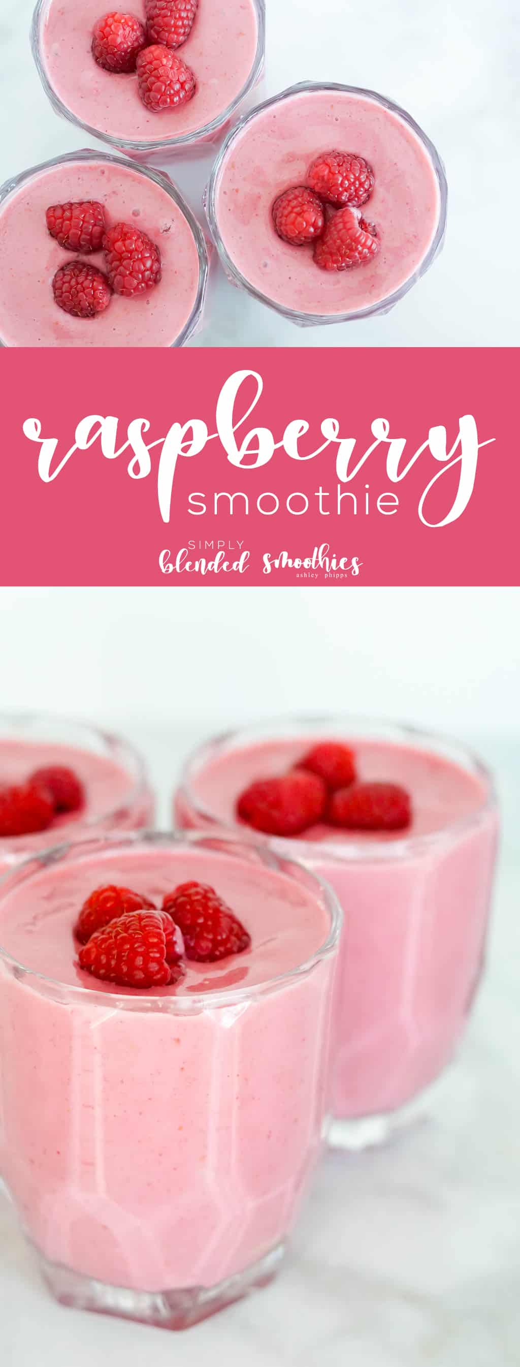 Raspberry Smoothie | Simply Blended Smoothies