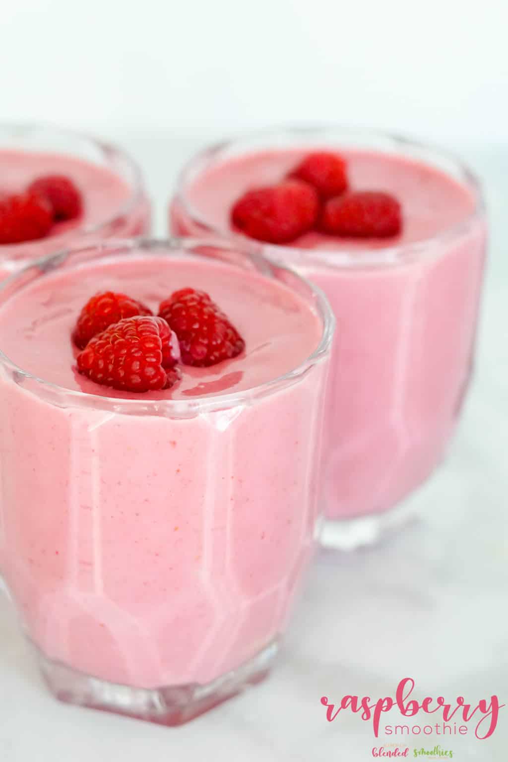 Delicious And Easy To Make Raspberry Smoothie