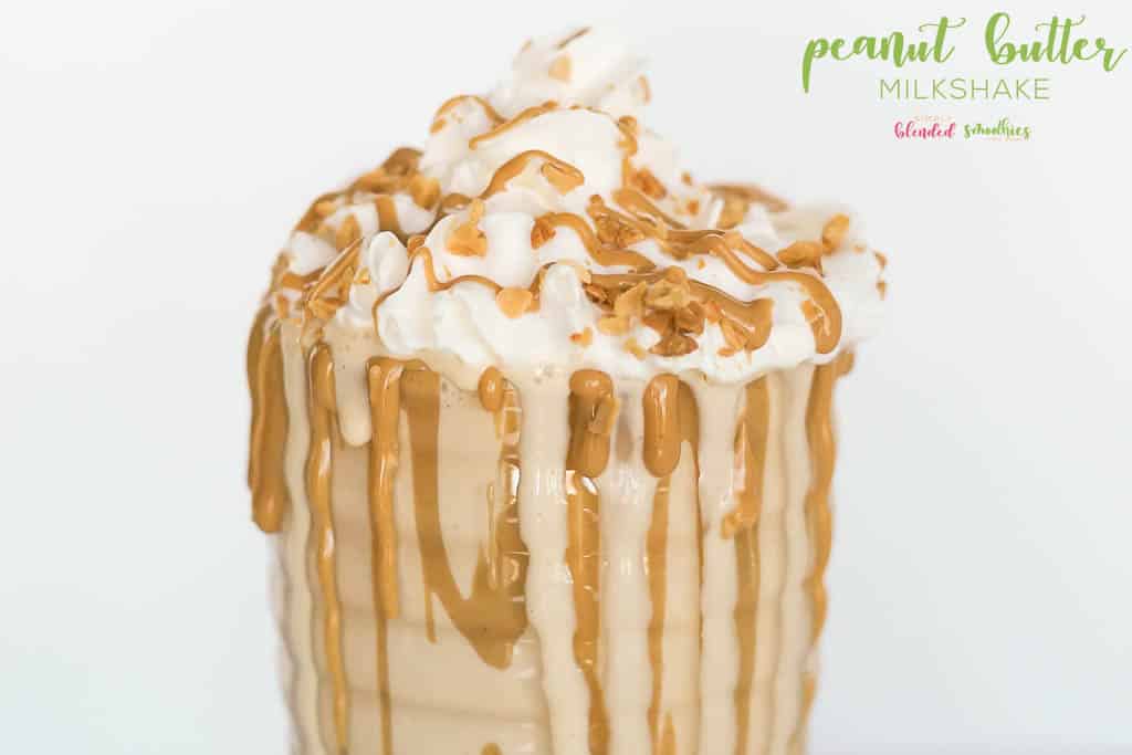 Peanut Butter Milkshake Recipe