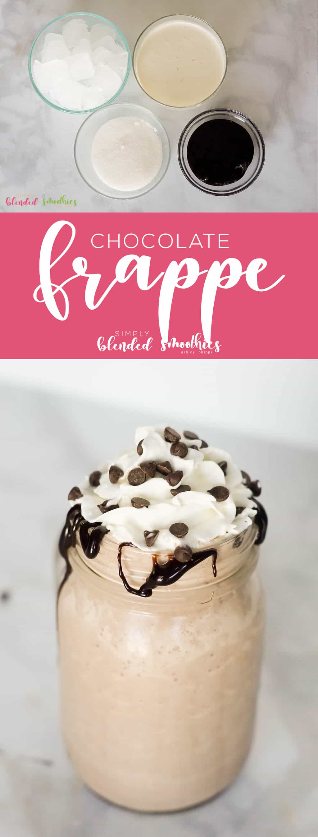 Chocolate chip shop frappe recipe