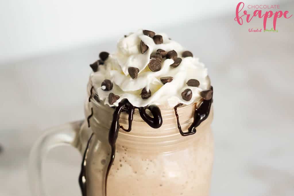 Chocolate Frappe Simply Blended Smoothies