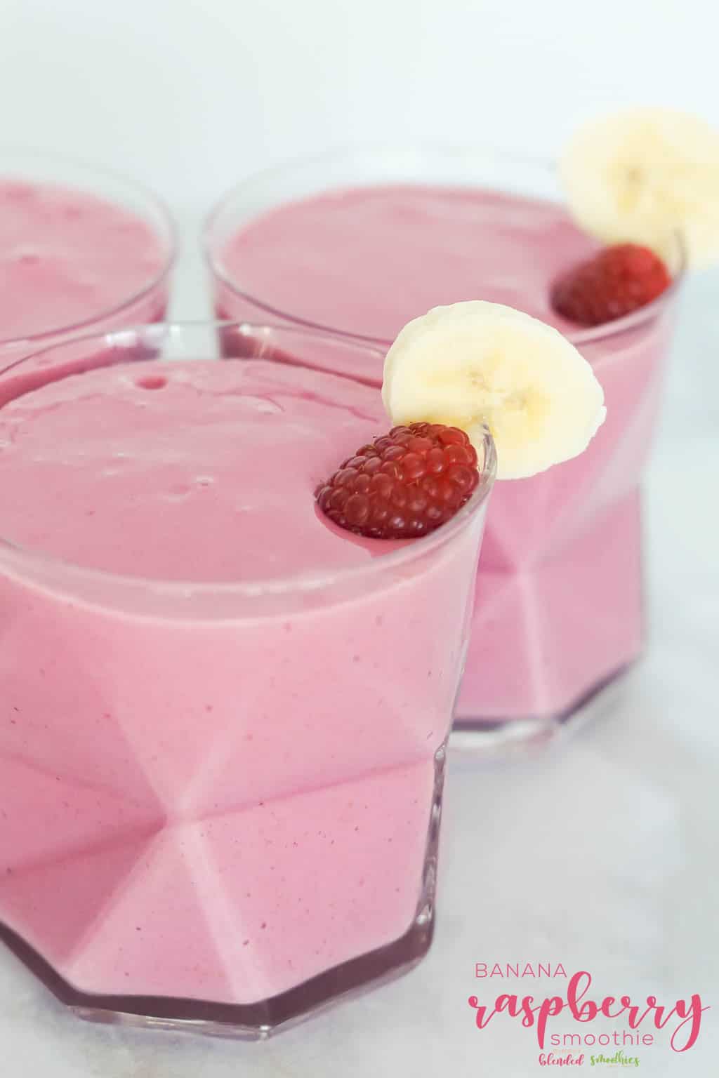 Raspberry Banana Smoothie