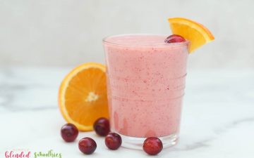Orange Cranberry Smoothie Recipe
