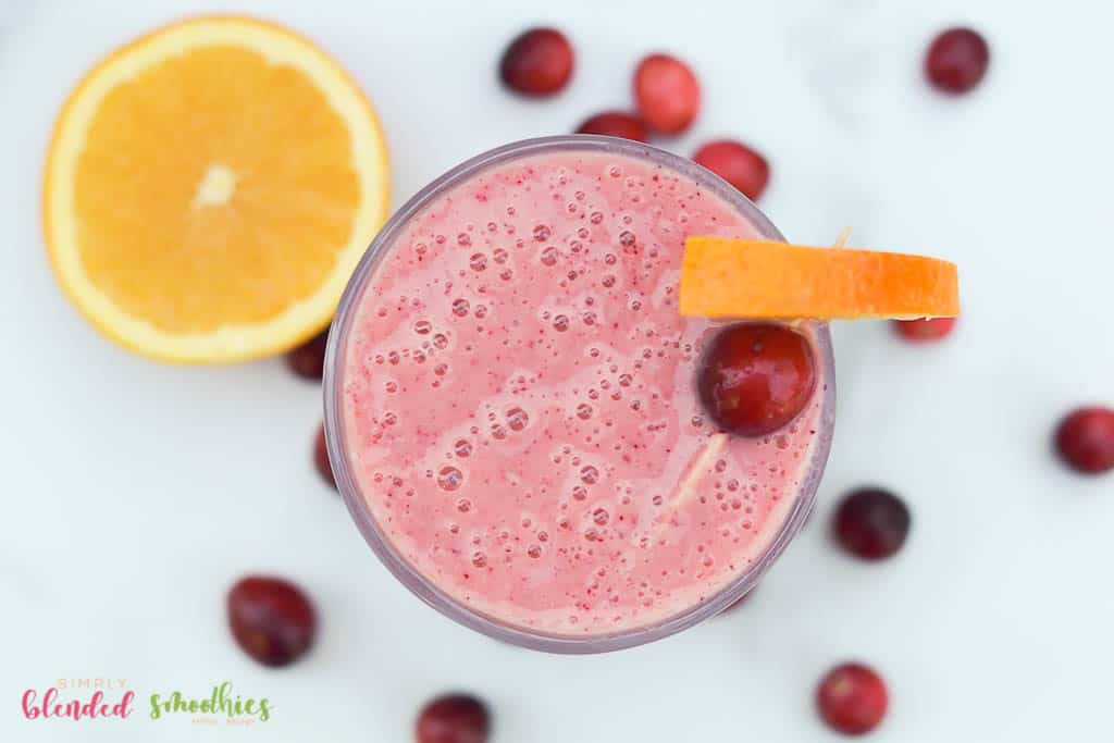 Cranberry Orange Smoothie Bowl - ShortGirlTallOrder