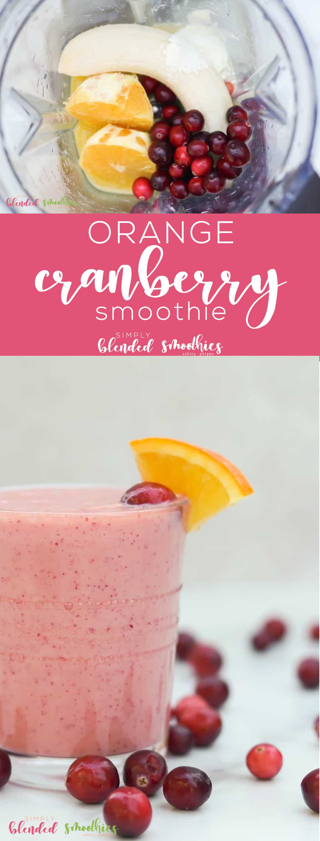 Cranberry Orange Smoothie