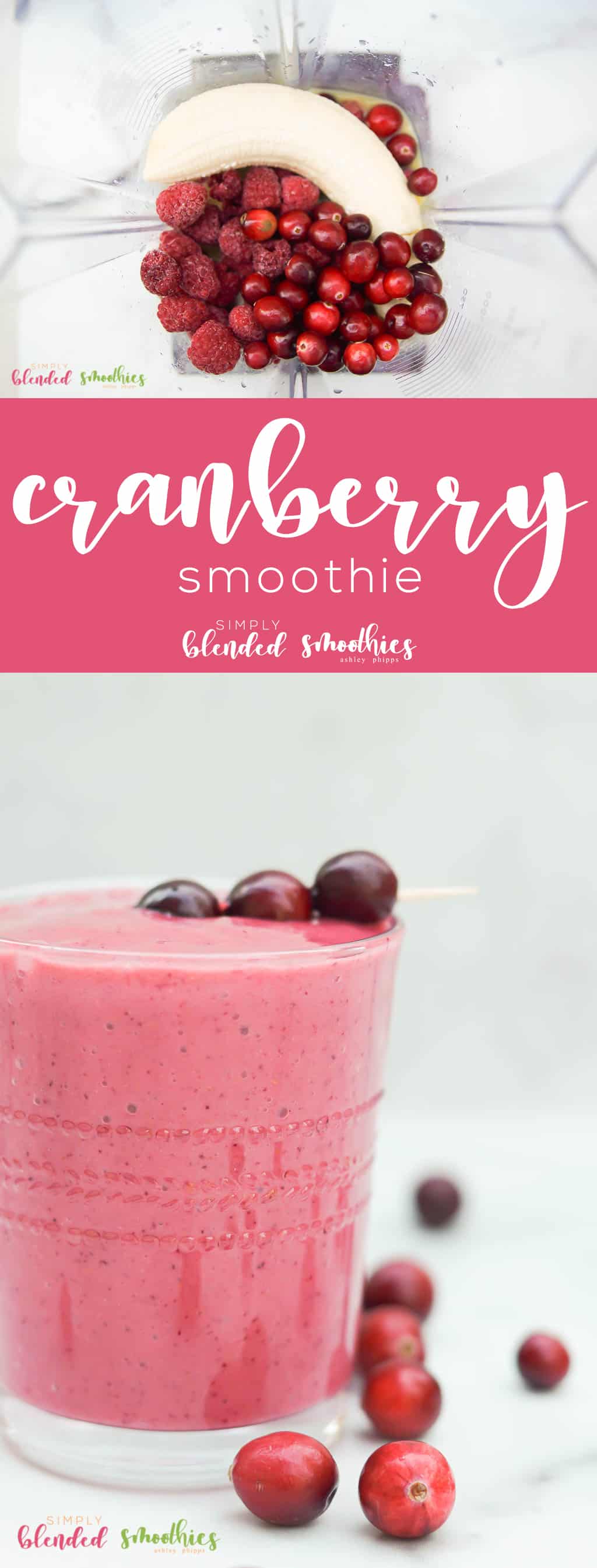 Cranberry Smoothie Recipe