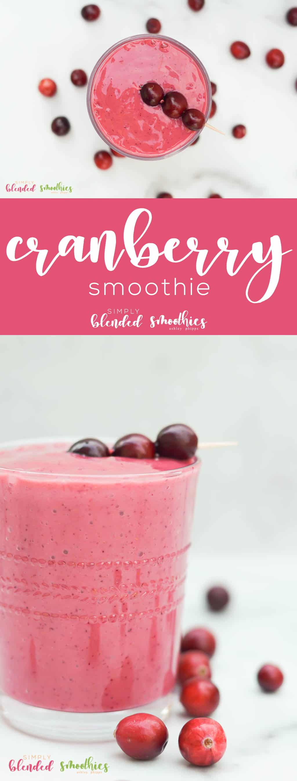 Cranberry Smoothie