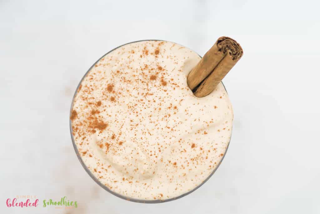 Holiday Eggnog Milkshake Recipe