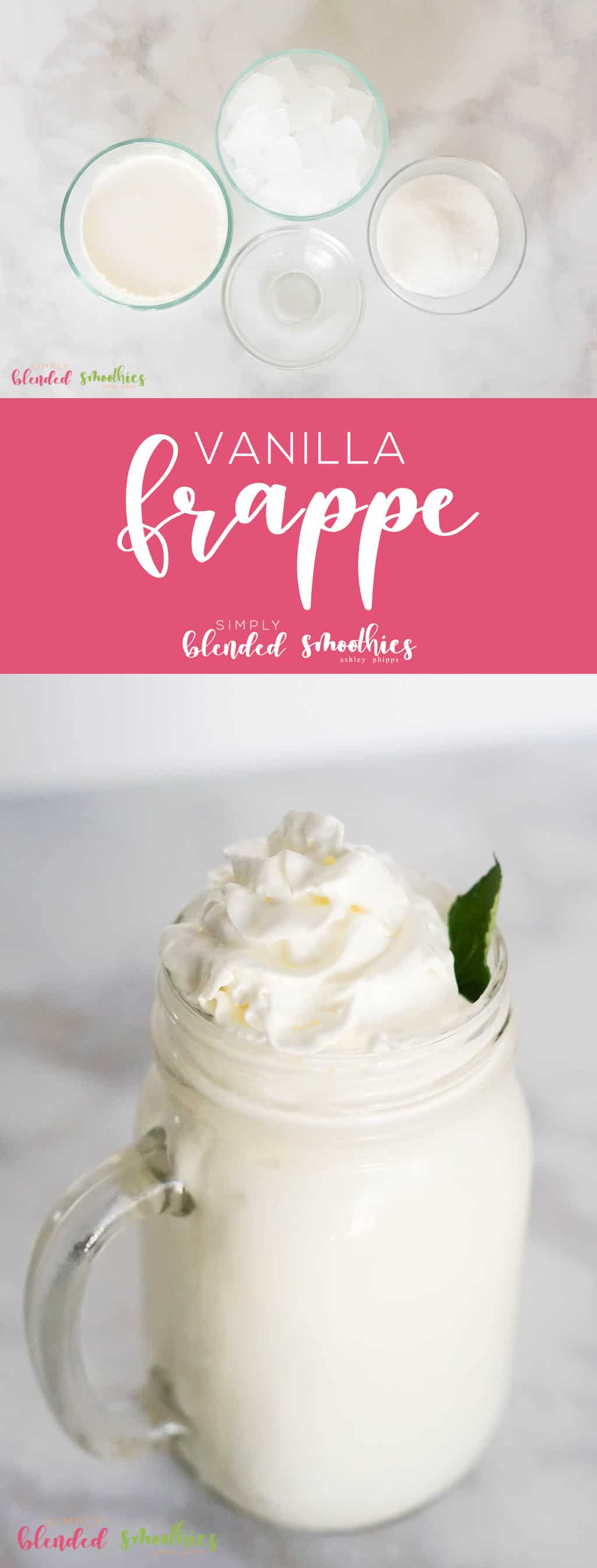 So Delicious Vanilla Frappe Recipe That Is Just Like One You Would Buy At An Expensive Coffee Shop