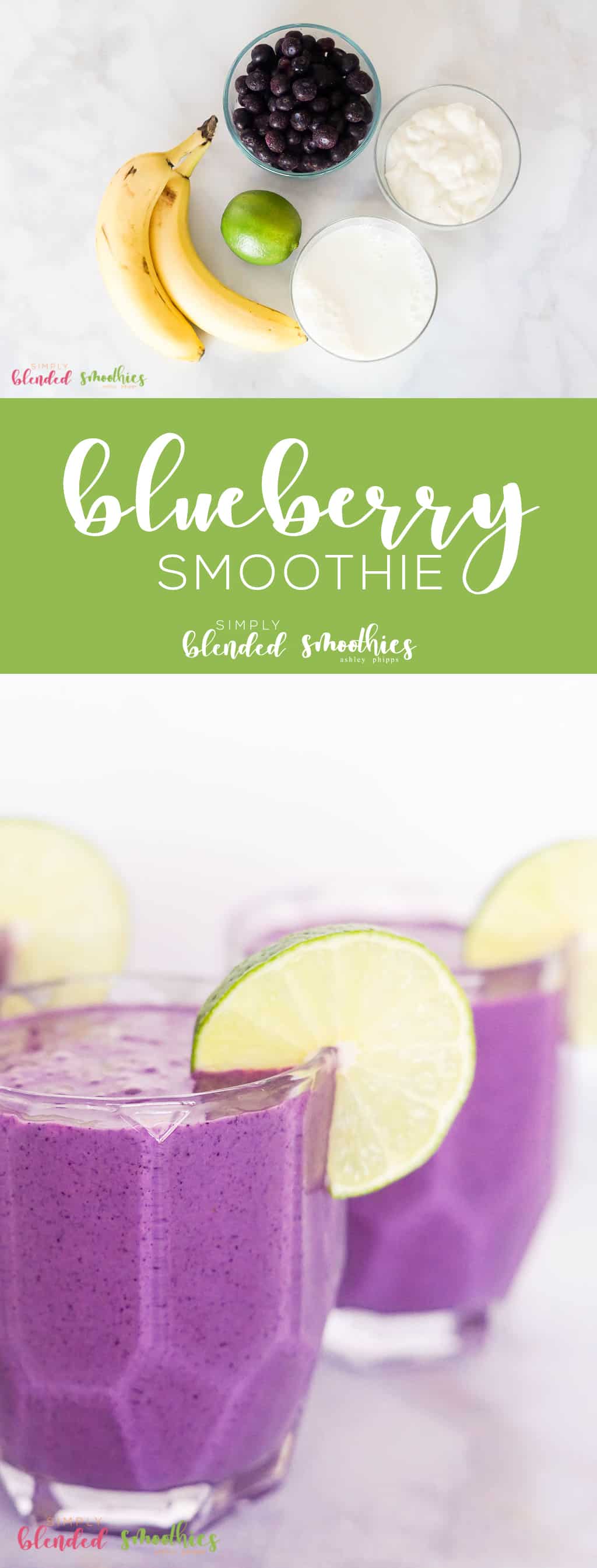 This Healthy Blueberry Smoothie Is Full Of So Much Flavor Will Keep You Full All Morning And It Is Full Of Antioxidants Vitamins And Minerals Too