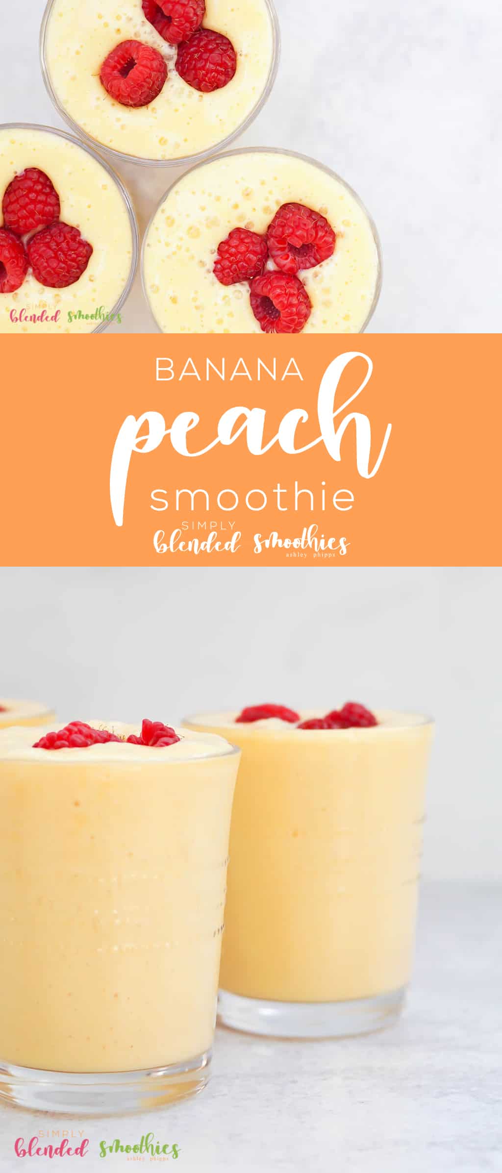 Peach Banana Smoothie Recipe - So Delicious And So Easy To Make