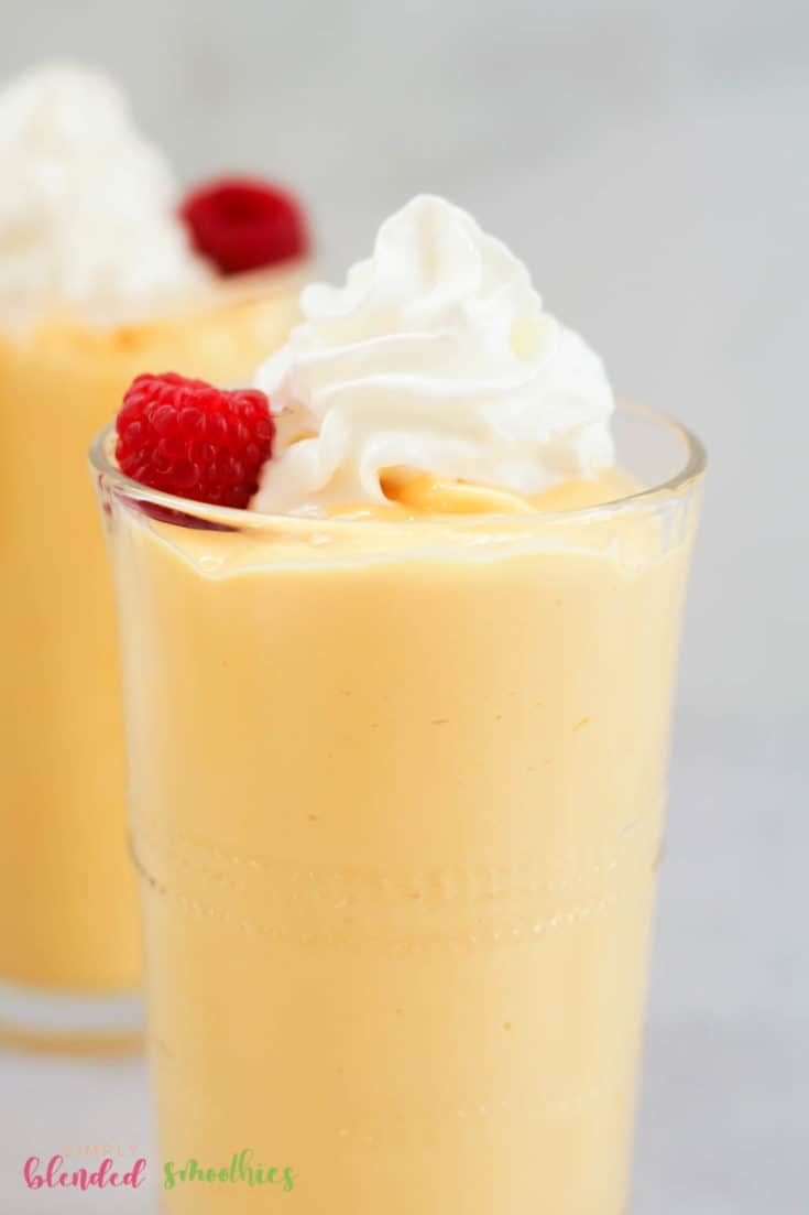 Mango Peach Milkshake Recipe